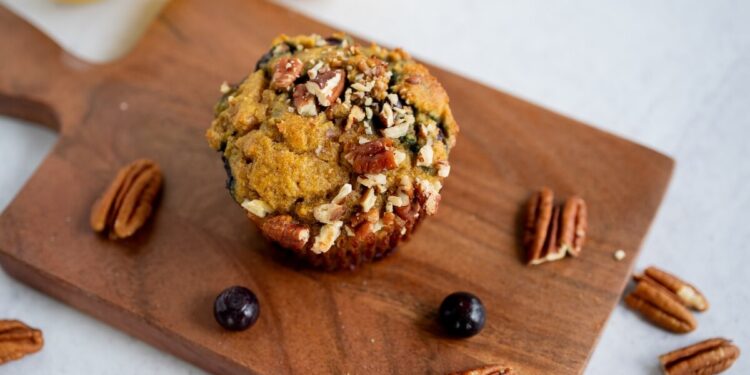 Lemon Blueberry Muffins (Paleo & Gluten Free)
