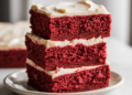 Grain-Free Crimson Velvet Cake Bars [dairy-free + high protein] • Wholesome Helper