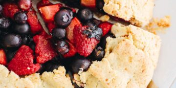 Almond Flour Berry Galette – The Wholesome Maven