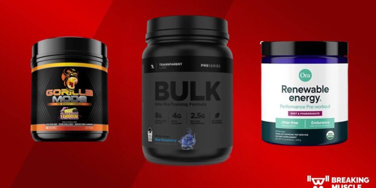 Strongest Pre-Exercise: The Greatest Excessive-Stim Picks of 2025