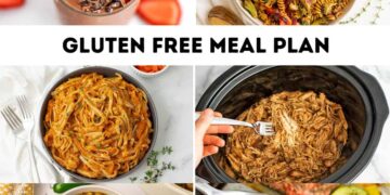 Gluten Free Meal Plan Week 1
