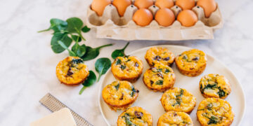 Mediterranean egg bites (gluten-free and dairy-free)