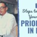 7 Steps to Establish Your Prime Priorities in Life