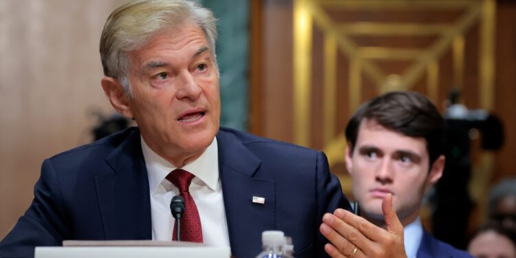 Dr. Mehmet Oz, Trump’s decide to steer Medicare and Medicaid, will get his Senate listening to : Pictures