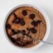 Vegan Blended Baked Oats with Darkish Chocolate Chips