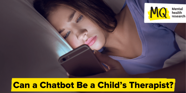 Can a Chatbot Be a Youngster’s Therapist?
