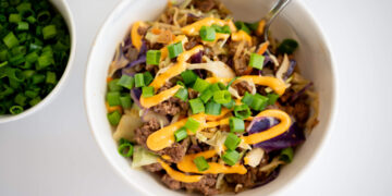 Greatest Straightforward Egg Roll in a Bowl: A Flavorful, Wholesome Meal