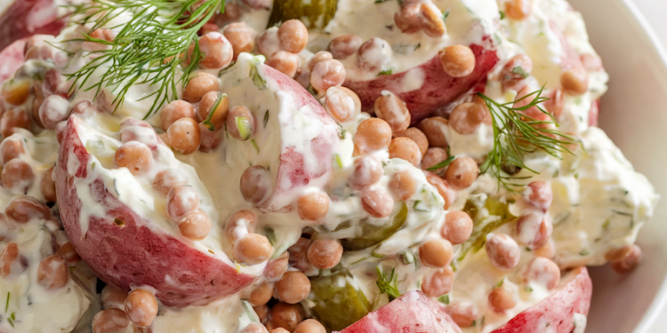 Excessive-Protein Potato Salad [gluten-free + low-fat] • Wholesome Helper