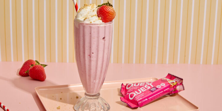 Quest Strawberry Shortcake Milkshake Recipe