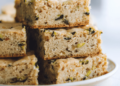 Gluten-Free Vanilla Zucchini Cake Bars [high-protein + no added sugar] • Wholesome Helper
