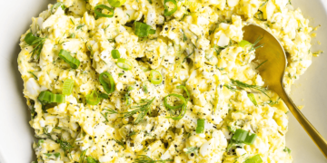 Cottage Cheese Egg Salad (16g protein!)