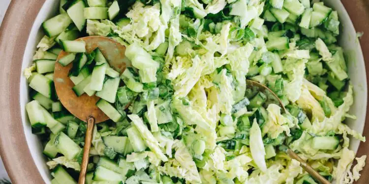 Inexperienced Goddess Salad – The Wholesome Maven