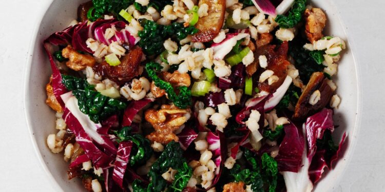 Winter Wheat Berry Salad | The Full Serving to