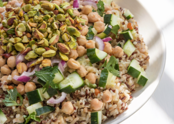 VIRAL Jennifer Aniston Grain Salad [vegan + gluten-free] • Wholesome Helper