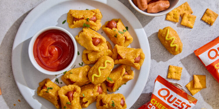 Quest Cheese Crackers Pig in a Blanket Recipe