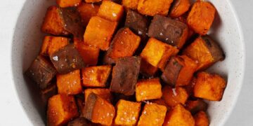 The Finest Cubed Air Fryer Candy Potatoes