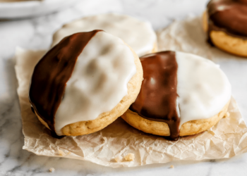 Copycat Black and White Cookies