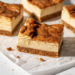 Excessive-Protein Cinnamon Sugar Cheesecake Bars