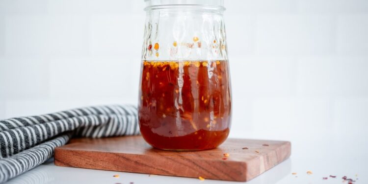 Selfmade Candy Chili Sauce (With Clear Components)