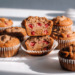 Wholesome Vegan Peanut Butter Strawberry Muffins