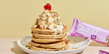 Quest Sundae Funday Protein Pancakes Recipe