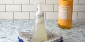 DIY Foaming Hand Cleaning soap