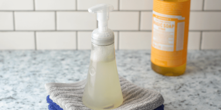 DIY Foaming Hand Cleaning soap