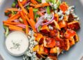 Crispy Buffalo Halloumi Salad – Match Foodie Finds