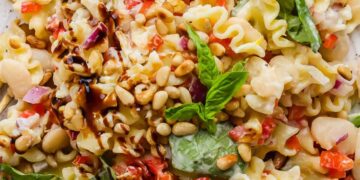 Creamy Cottage Cheese Pasta Salad