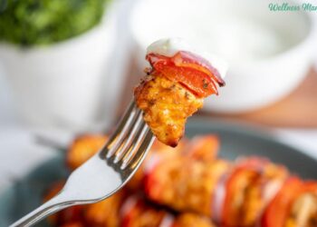 Air Fryer Harissa Hen Skewers