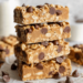 No-Bake Chocolate Chip Peanut Butter Protein Granola Bars