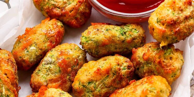 Air Fryer Zucchini Tots – Match Foodie Finds