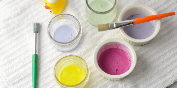 DIY Bathtub Paints For Youngsters (With Clear Elements)