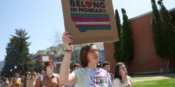 States sue Trump administration after extra hospitals cease treating transgender youth : Photographs