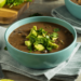 Simple Vegan On the spot Pot Black Bean Soup from Wholesome Helper