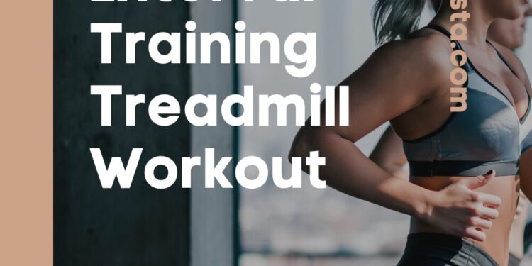 Excessive Depth Interval Coaching Treadmill Exercise