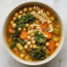 On the spot Pot Vegan ChickPEA Noodle Soup