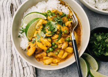 Straightforward Candy Potato Rooster Curry