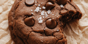 Wholesome Single-Serve Chocolate Chip Brownie Cookie