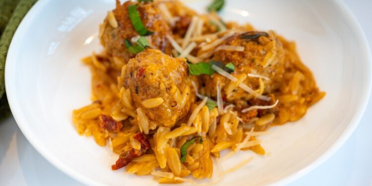 Marry Me Hen Meatballs