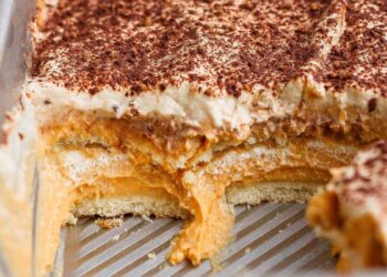Pumpkin Tiramisu (Tasty Fall Dessert!)