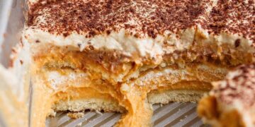 Pumpkin Tiramisu (Tasty Fall Dessert!)
