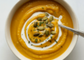 Simple Creamy Butternut Squash & Pear Soup [vegan + gluten-free] • Wholesome Helper