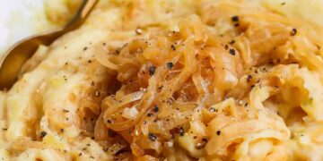 Caramelized Onion Mashed Potatoes Recipe