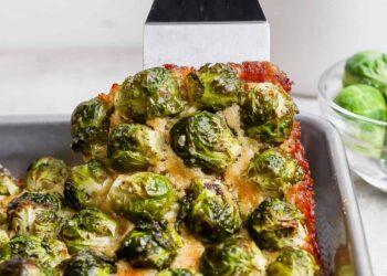 Parmesan Crusted Brussels Sprouts – Match Foodie Finds