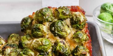 Parmesan Crusted Brussels Sprouts – Match Foodie Finds