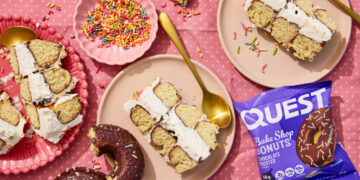 Quest Chocolate Frosted Donut Cake Recipe