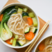 Vegan Chinese language 5-Spice Noodle Soup [gluten-free + oil-free] • Wholesome Helper