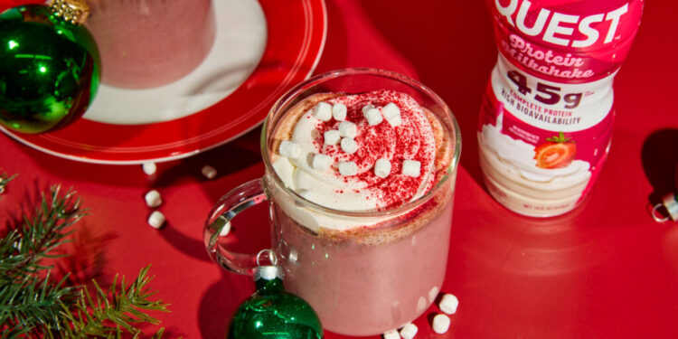 Quest Strawberry Pink Velvet Sizzling Chocolate Recipe