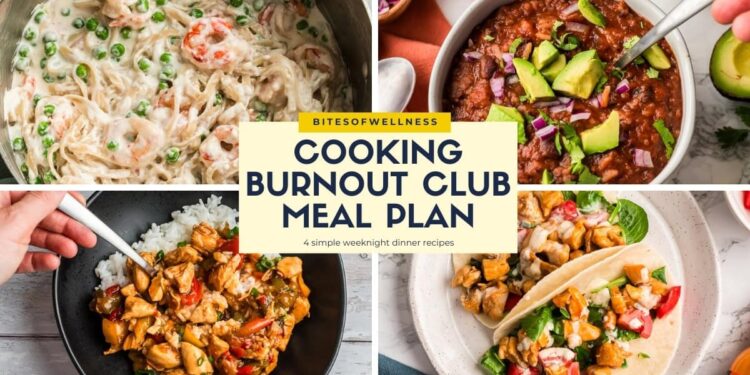 Your Fast + Stress-Free Weekly Meal Plan